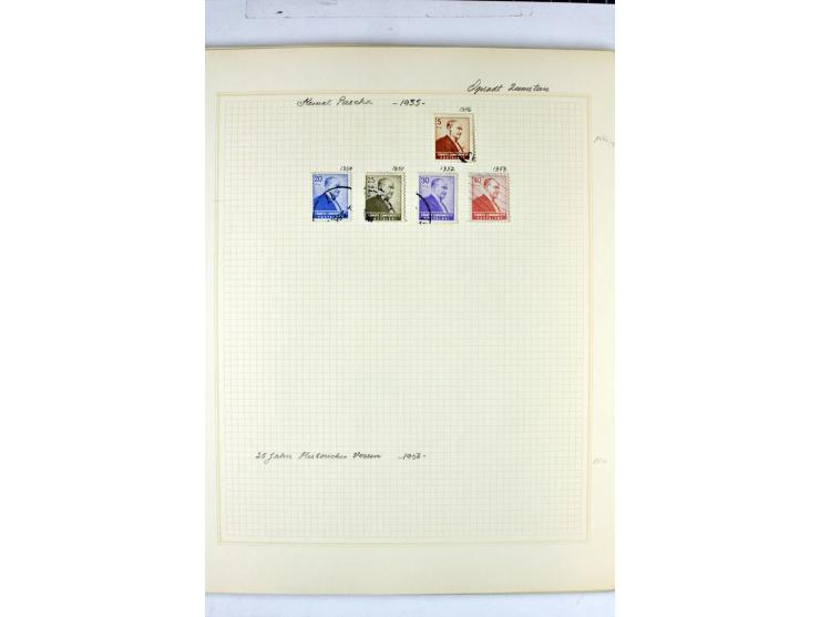 1863/1969, postfrische, ungebrauchte und etwas gestempelte Sammlung mit einer Vielzahl guter Werte und Sätze, Käferaufdrucke 