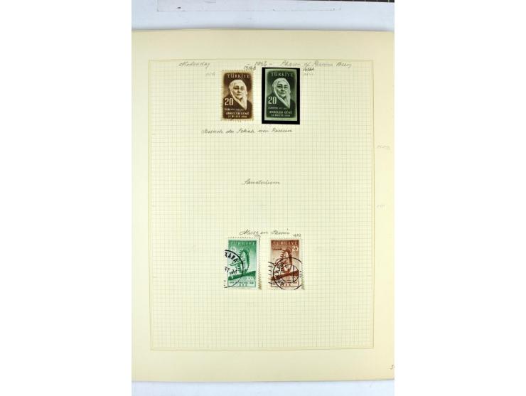 1863/1969, postfrische, ungebrauchte und etwas gestempelte Sammlung mit einer Vielzahl guter Werte und Sätze, Käferaufdrucke 