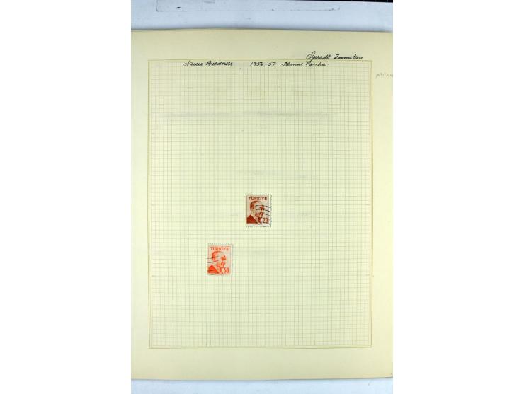 1863/1969, postfrische, ungebrauchte und etwas gestempelte Sammlung mit einer Vielzahl guter Werte und Sätze, Käferaufdrucke 