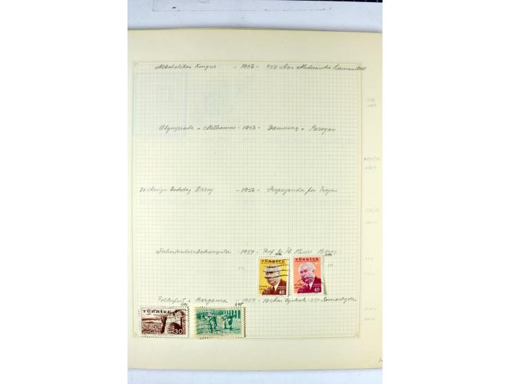 1863/1969, postfrische, ungebrauchte und etwas gestempelte Sammlung mit einer Vielzahl guter Werte und Sätze, Käferaufdrucke 