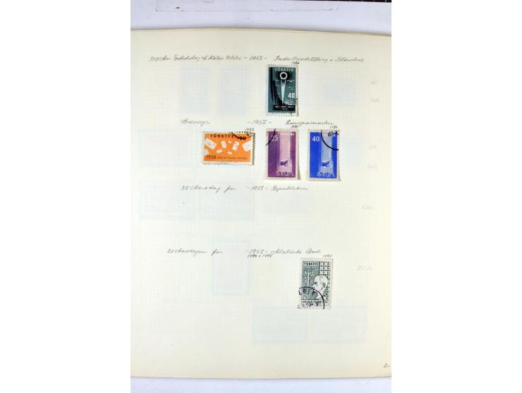 1863/1969, postfrische, ungebrauchte und etwas gestempelte Sammlung mit einer Vielzahl guter Werte und Sätze, Käferaufdrucke 