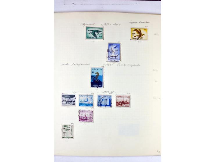 1863/1969, postfrische, ungebrauchte und etwas gestempelte Sammlung mit einer Vielzahl guter Werte und Sätze, Käferaufdrucke 