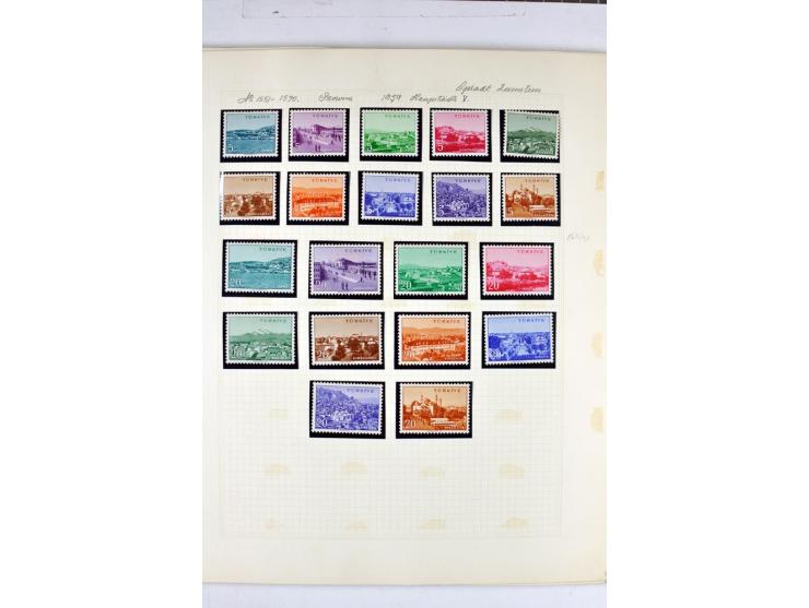 1863/1969, postfrische, ungebrauchte und etwas gestempelte Sammlung mit einer Vielzahl guter Werte und Sätze, Käferaufdrucke 