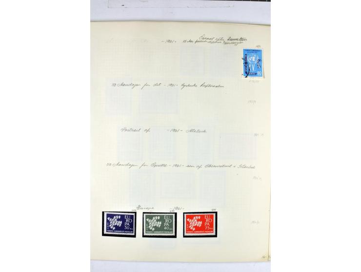1863/1969, postfrische, ungebrauchte und etwas gestempelte Sammlung mit einer Vielzahl guter Werte und Sätze, Käferaufdrucke 