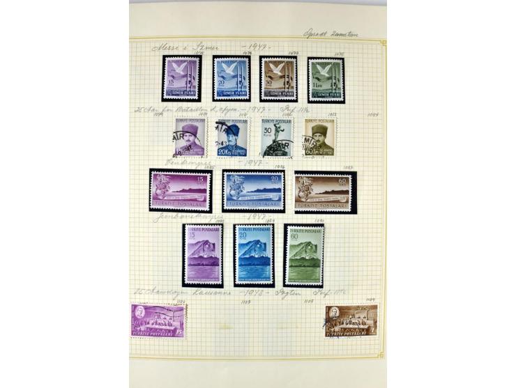 1863/1969, postfrische, ungebrauchte und etwas gestempelte Sammlung mit einer Vielzahl guter Werte und Sätze, Käferaufdrucke 