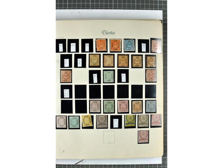 1863/1969, postfrische, ungebrauchte und etwas gestempelte Sammlung mit einer Vielzahl guter Werte und Sätze, Käferaufdrucke 