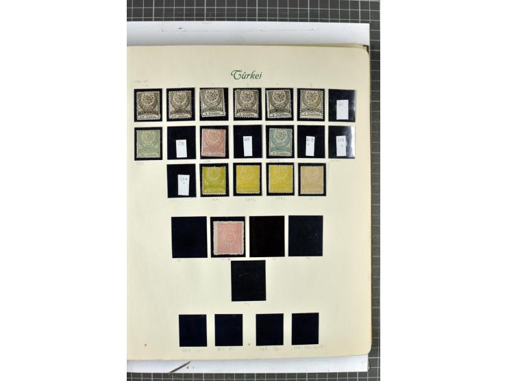 1863/1969, postfrische, ungebrauchte und etwas gestempelte Sammlung mit einer Vielzahl guter Werte und Sätze, Käferaufdrucke 