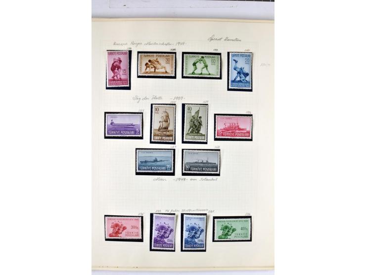 1863/1969, postfrische, ungebrauchte und etwas gestempelte Sammlung mit einer Vielzahl guter Werte und Sätze, Käferaufdrucke 