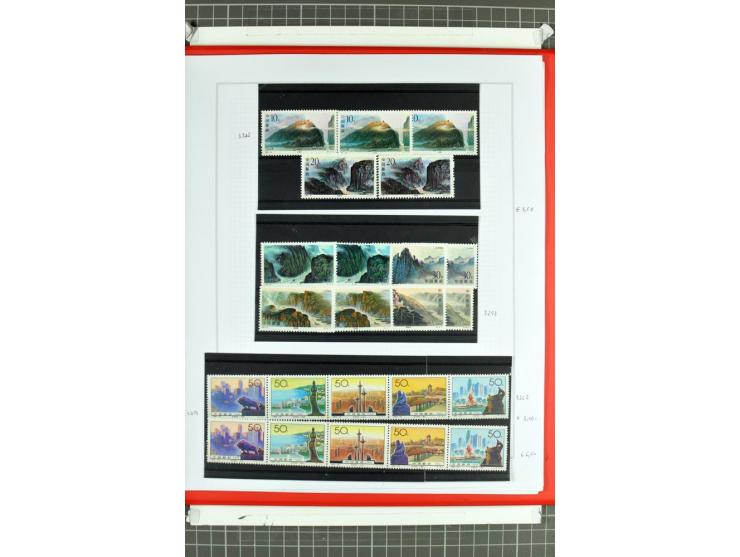 1885/2006, postfrische, ungebrauchte und gestempelte Sammlung mit besseren Ausgaben