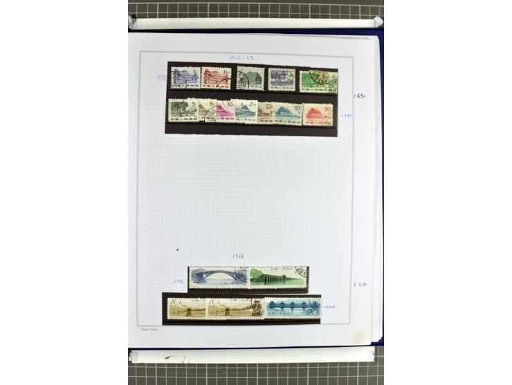 1885/2006, postfrische, ungebrauchte und gestempelte Sammlung mit besseren Ausgaben