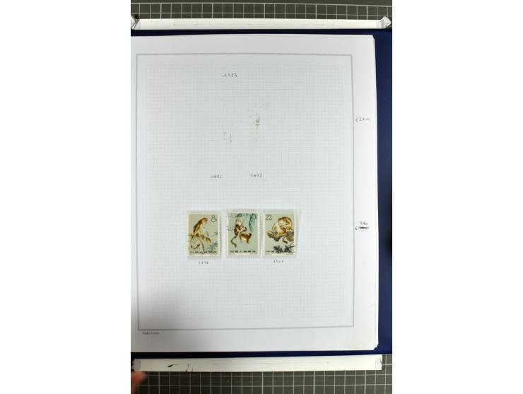 1885/2006, postfrische, ungebrauchte und gestempelte Sammlung mit besseren Ausgaben