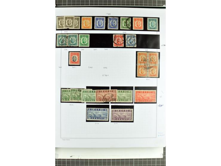 1885/2006, postfrische, ungebrauchte und gestempelte Sammlung mit besseren Ausgaben