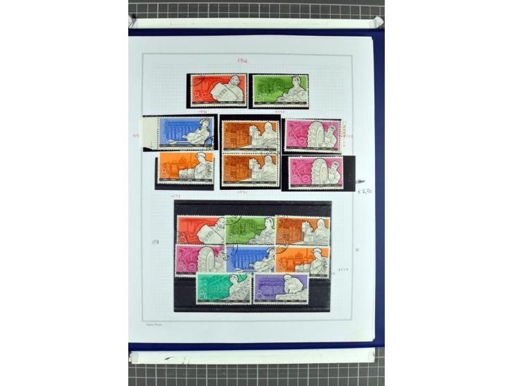 1885/2006, postfrische, ungebrauchte und gestempelte Sammlung mit besseren Ausgaben