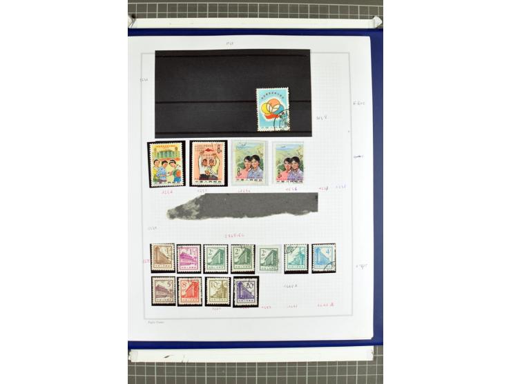 1885/2006, postfrische, ungebrauchte und gestempelte Sammlung mit besseren Ausgaben