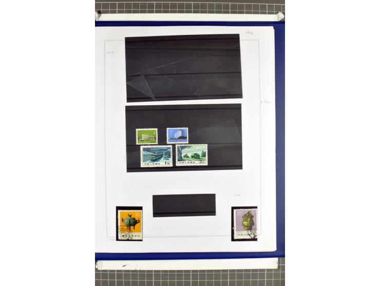 1885/2006, postfrische, ungebrauchte und gestempelte Sammlung mit besseren Ausgaben