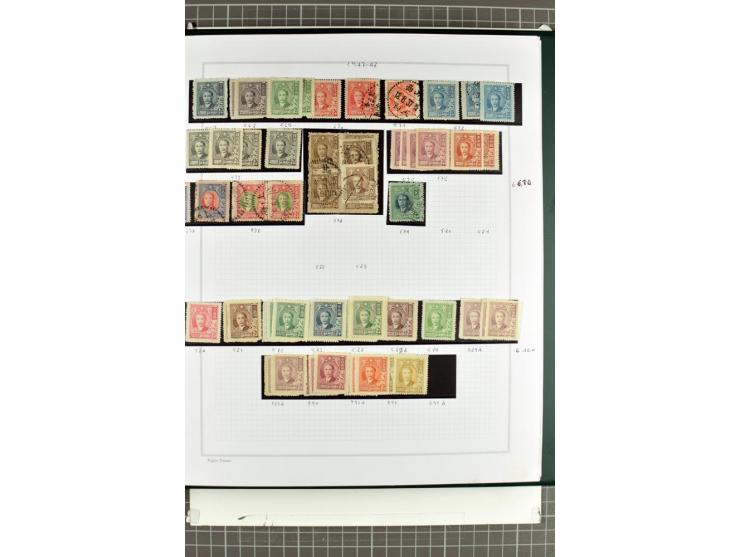 1885/2006, postfrische, ungebrauchte und gestempelte Sammlung mit besseren Ausgaben