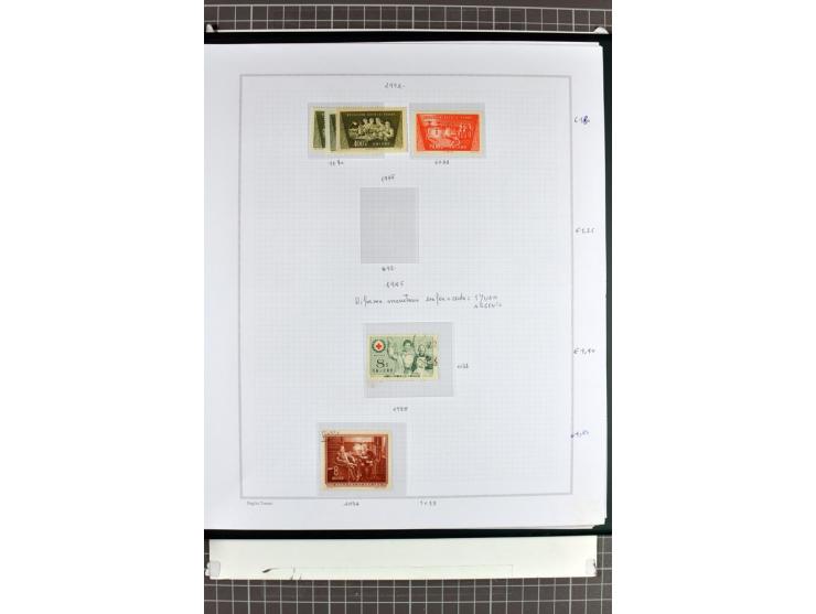 1885/2006, postfrische, ungebrauchte und gestempelte Sammlung mit besseren Ausgaben
