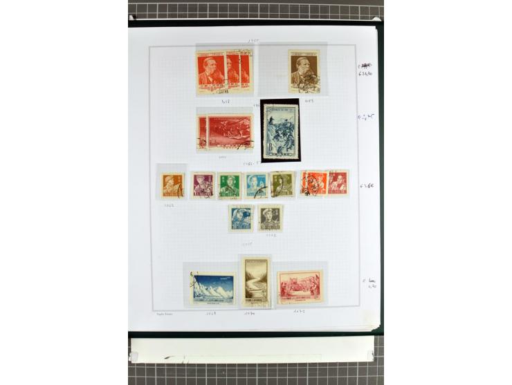 1885/2006, postfrische, ungebrauchte und gestempelte Sammlung mit besseren Ausgaben