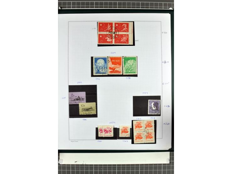 1885/2006, postfrische, ungebrauchte und gestempelte Sammlung mit besseren Ausgaben
