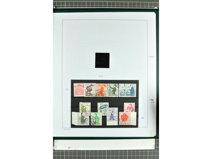1885/2006, postfrische, ungebrauchte und gestempelte Sammlung mit besseren Ausgaben