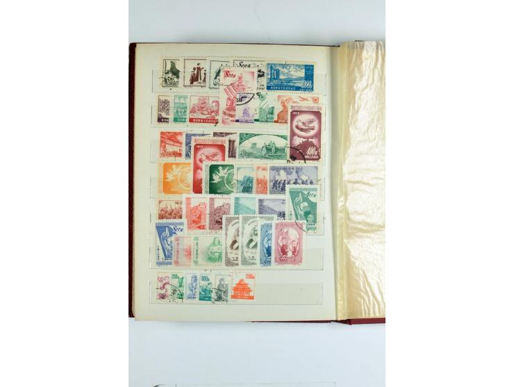 1923/90, postfrische, ungebrauchte und gestempelte Partie in 7 Einsteckbüchern