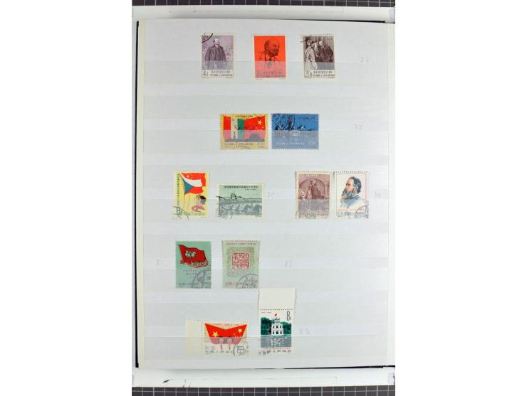 1949/68, gestempelte Sammlung mit u.a. Mi.-Nr. 648-55, 744-59, 982-84, 990-92 (2), 995-1008 (2), 1010-17, 1020-24 (5er-Streif