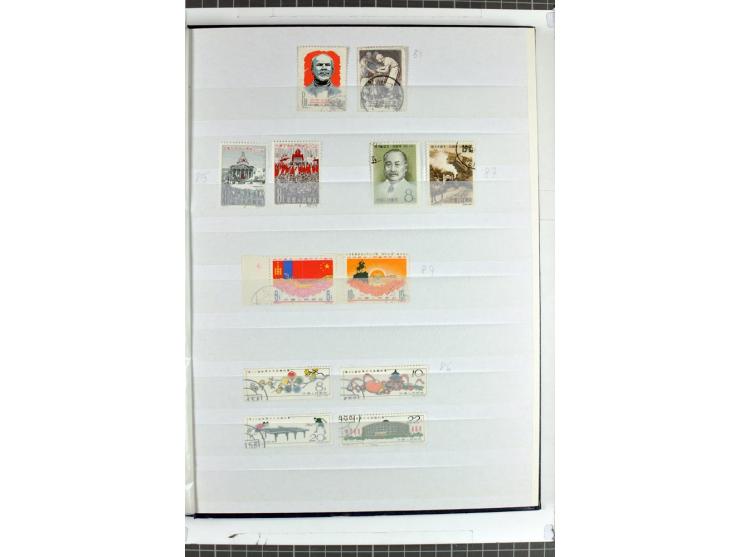 1949/68, gestempelte Sammlung mit u.a. Mi.-Nr. 648-55, 744-59, 982-84, 990-92 (2), 995-1008 (2), 1010-17, 1020-24 (5er-Streif