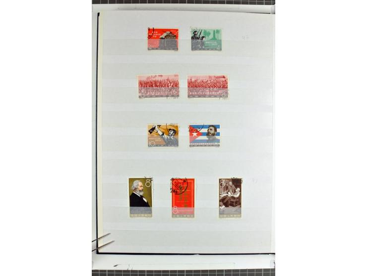 1949/68, gestempelte Sammlung mit u.a. Mi.-Nr. 648-55, 744-59, 982-84, 990-92 (2), 995-1008 (2), 1010-17, 1020-24 (5er-Streif