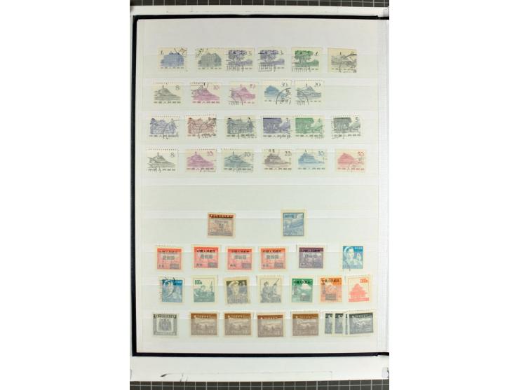 1949/68, gestempelte Sammlung mit u.a. Mi.-Nr. 648-55, 744-59, 982-84, 990-92 (2), 995-1008 (2), 1010-17, 1020-24 (5er-Streif