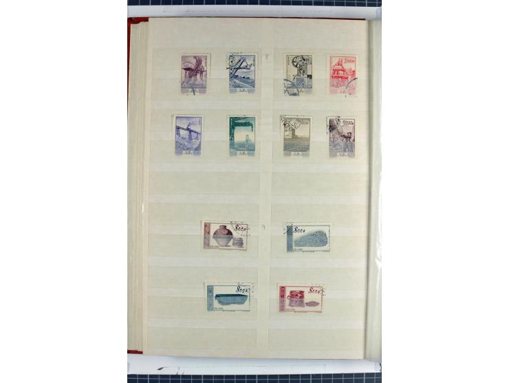 1949/68, gestempelte Sammlung mit u.a. Mi.-Nr. 648-55, 744-59, 982-84, 990-92 (2), 995-1008 (2), 1010-17, 1020-24 (5er-Streif