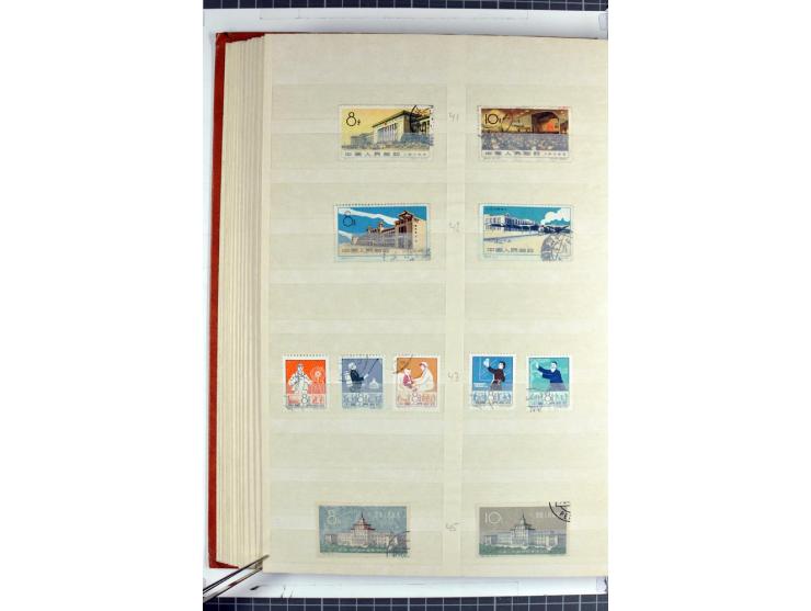 1949/68, gestempelte Sammlung mit u.a. Mi.-Nr. 648-55, 744-59, 982-84, 990-92 (2), 995-1008 (2), 1010-17, 1020-24 (5er-Streif