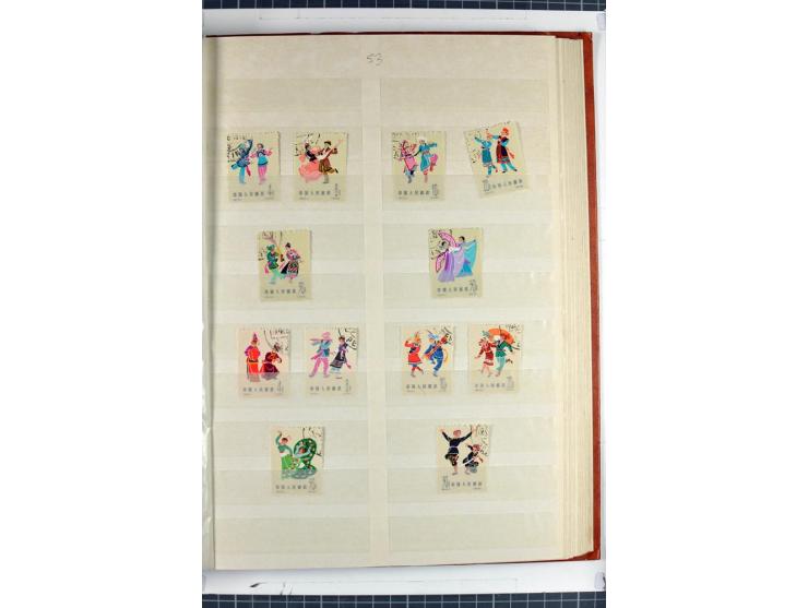 1949/68, gestempelte Sammlung mit u.a. Mi.-Nr. 648-55, 744-59, 982-84, 990-92 (2), 995-1008 (2), 1010-17, 1020-24 (5er-Streif