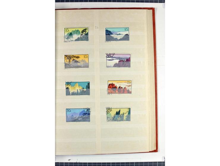1949/68, gestempelte Sammlung mit u.a. Mi.-Nr. 648-55, 744-59, 982-84, 990-92 (2), 995-1008 (2), 1010-17, 1020-24 (5er-Streif