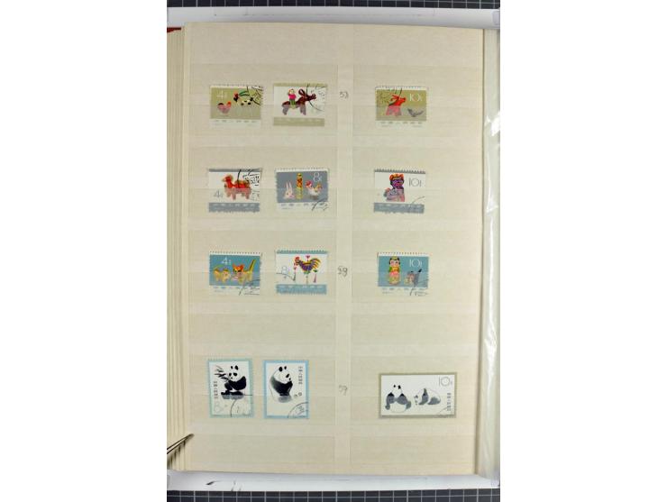 1949/68, gestempelte Sammlung mit u.a. Mi.-Nr. 648-55, 744-59, 982-84, 990-92 (2), 995-1008 (2), 1010-17, 1020-24 (5er-Streif