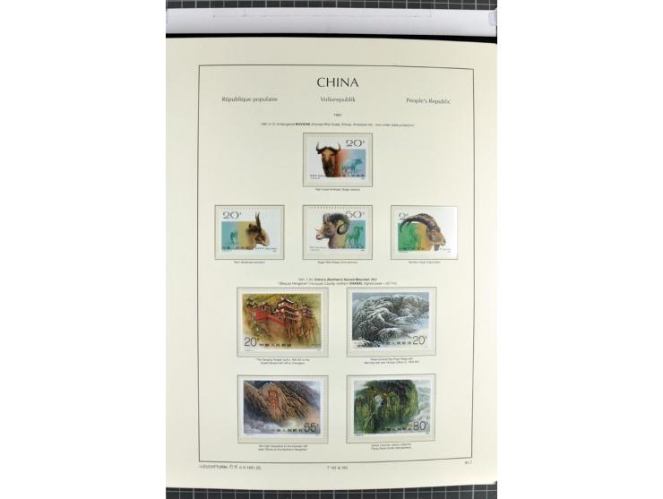 1982/2004, postfrische, in den Hauptnummern anscheinend kpl. Sammlung, dazu ältere Doubletten mit u.a. Bl.20 und 22, Markenhe