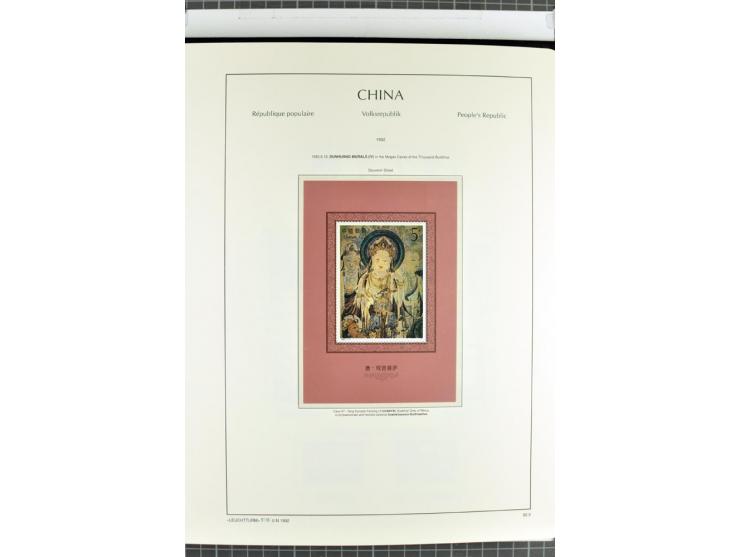 1982/2004, postfrische, in den Hauptnummern anscheinend kpl. Sammlung, dazu ältere Doubletten mit u.a. Bl.20 und 22, Markenhe