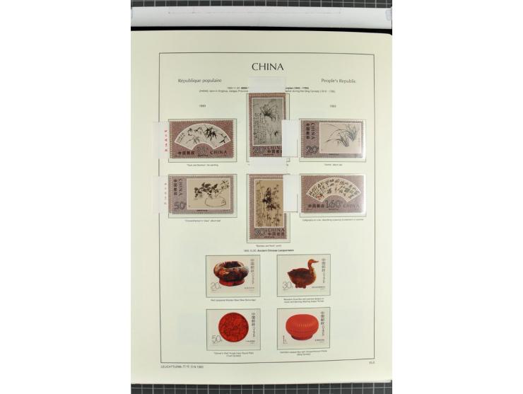 1982/2004, postfrische, in den Hauptnummern anscheinend kpl. Sammlung, dazu ältere Doubletten mit u.a. Bl.20 und 22, Markenhe