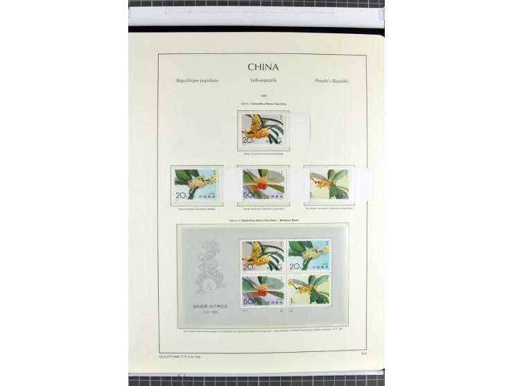 1982/2004, postfrische, in den Hauptnummern anscheinend kpl. Sammlung, dazu ältere Doubletten mit u.a. Bl.20 und 22, Markenhe
