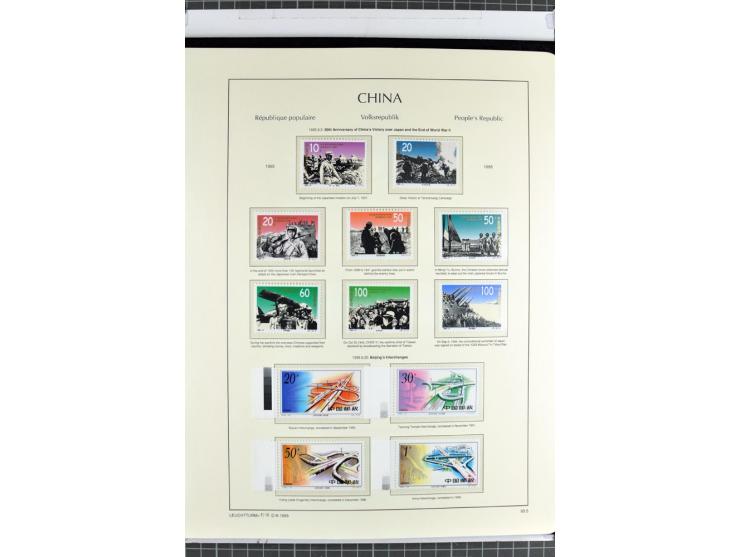 1982/2004, postfrische, in den Hauptnummern anscheinend kpl. Sammlung, dazu ältere Doubletten mit u.a. Bl.20 und 22, Markenhe