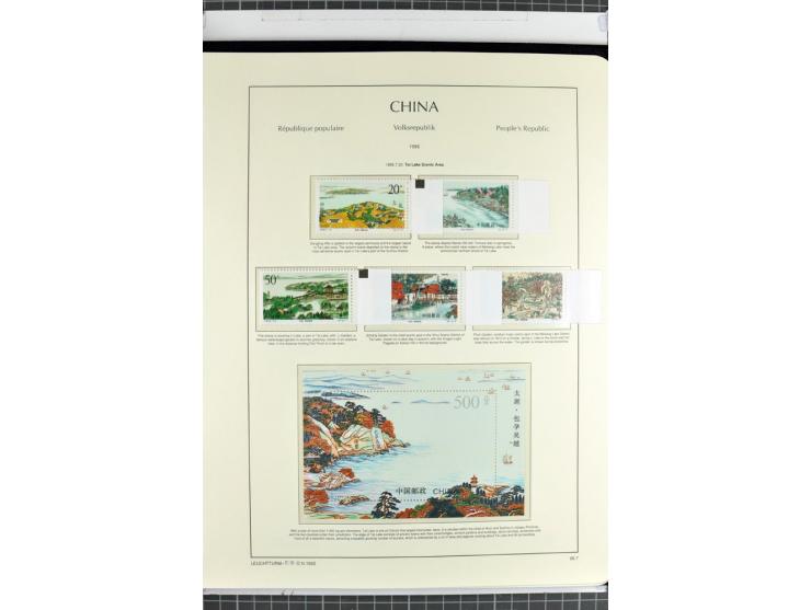 1982/2004, postfrische, in den Hauptnummern anscheinend kpl. Sammlung, dazu ältere Doubletten mit u.a. Bl.20 und 22, Markenhe