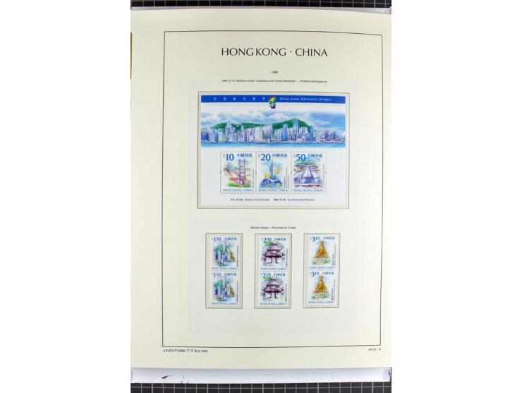 1982/2004, postfrische, in den Hauptnummern anscheinend kpl. Sammlung, dazu ältere Doubletten mit u.a. Bl.20 und 22, Markenhe