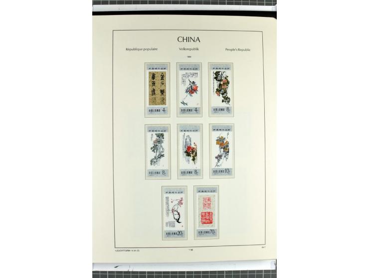 1982/2004, postfrische, in den Hauptnummern anscheinend kpl. Sammlung, dazu ältere Doubletten mit u.a. Bl.20 und 22, Markenhe