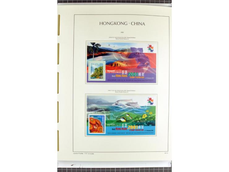 1982/2004, postfrische, in den Hauptnummern anscheinend kpl. Sammlung, dazu ältere Doubletten mit u.a. Bl.20 und 22, Markenhe