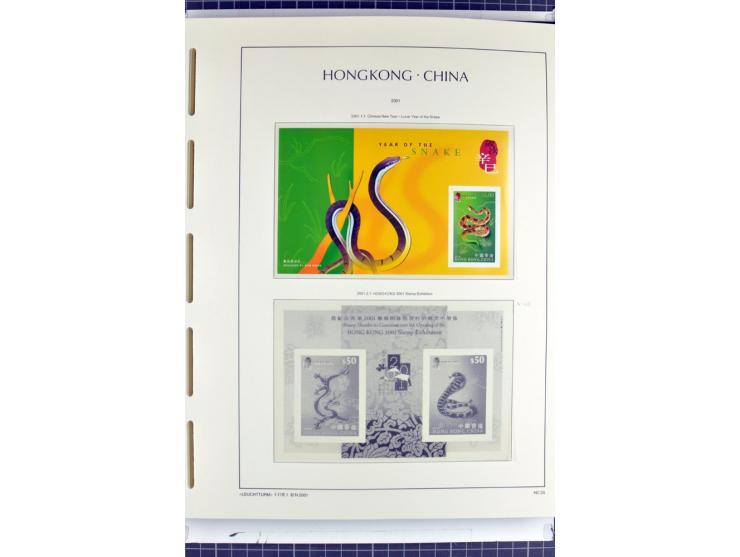 1982/2004, postfrische, in den Hauptnummern anscheinend kpl. Sammlung, dazu ältere Doubletten mit u.a. Bl.20 und 22, Markenhe