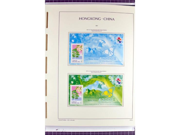 1982/2004, postfrische, in den Hauptnummern anscheinend kpl. Sammlung, dazu ältere Doubletten mit u.a. Bl.20 und 22, Markenhe