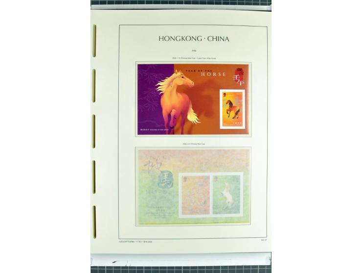 1982/2004, postfrische, in den Hauptnummern anscheinend kpl. Sammlung, dazu ältere Doubletten mit u.a. Bl.20 und 22, Markenhe