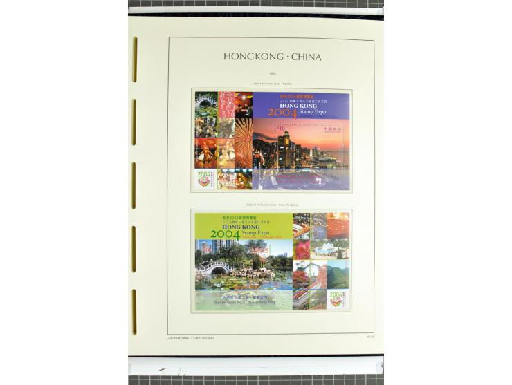 1982/2004, postfrische, in den Hauptnummern anscheinend kpl. Sammlung, dazu ältere Doubletten mit u.a. Bl.20 und 22, Markenhe