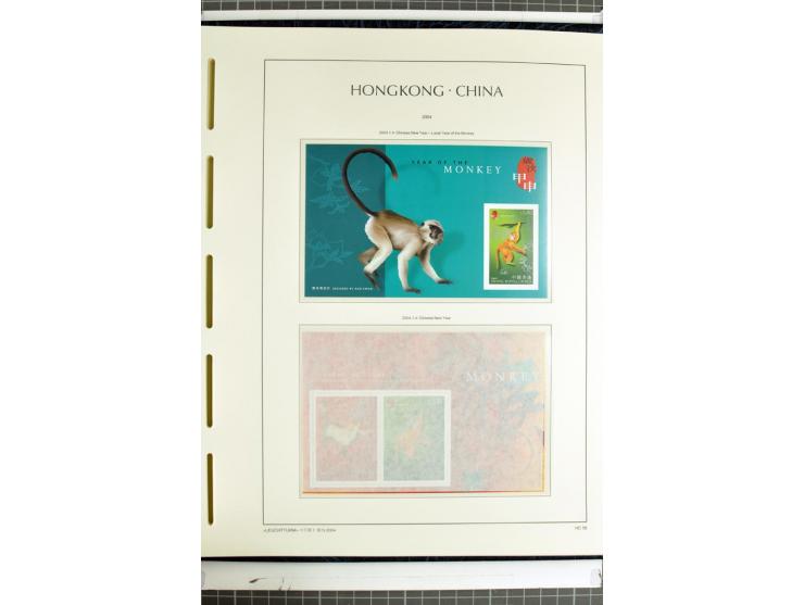 1982/2004, postfrische, in den Hauptnummern anscheinend kpl. Sammlung, dazu ältere Doubletten mit u.a. Bl.20 und 22, Markenhe