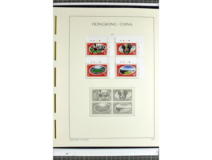 1982/2004, postfrische, in den Hauptnummern anscheinend kpl. Sammlung, dazu ältere Doubletten mit u.a. Bl.20 und 22, Markenhe