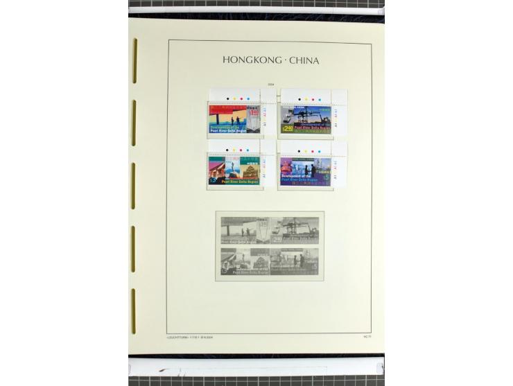 1982/2004, postfrische, in den Hauptnummern anscheinend kpl. Sammlung, dazu ältere Doubletten mit u.a. Bl.20 und 22, Markenhe